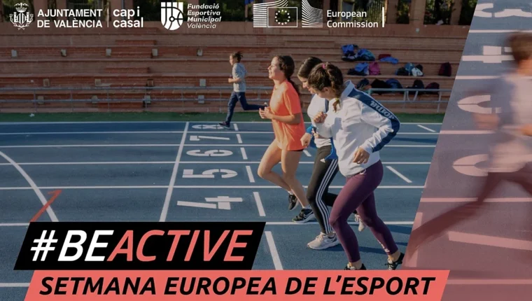 Cartell de la Setmana Europea de l’Esport 2026 a València