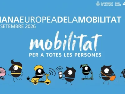 Cartell de la Setmana Europea de la Mobilitat 2026 a València