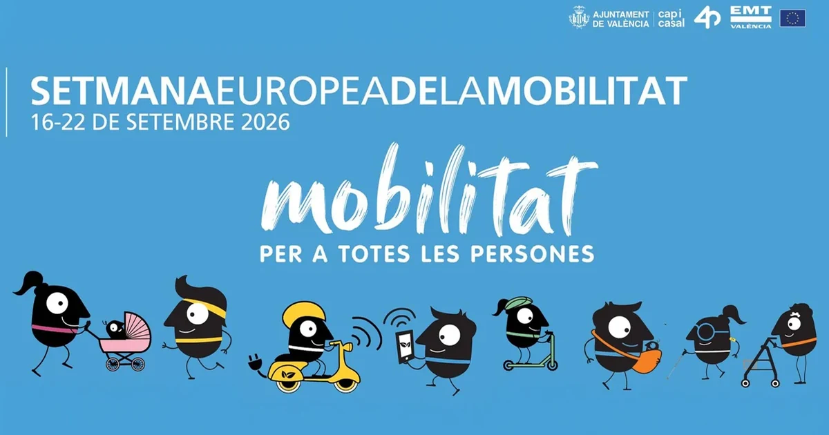 Setmana Europea de la Mobilitat 2026 a València: activitats i EMT gratis el 22 de setembre
