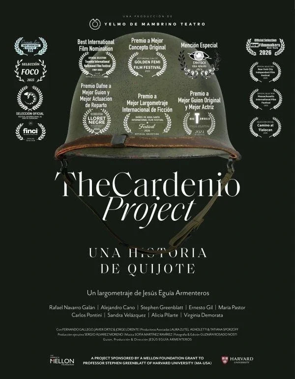 Cartell de The Cardenio Project una Historia de Quijote