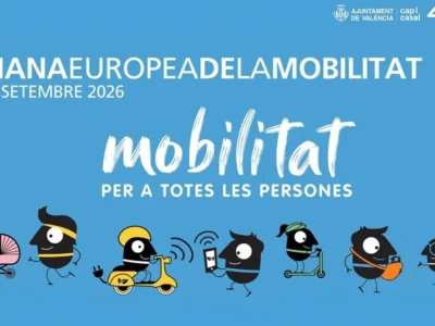 Cartell de la Setmana Europea de la Mobilitat 2026 a València