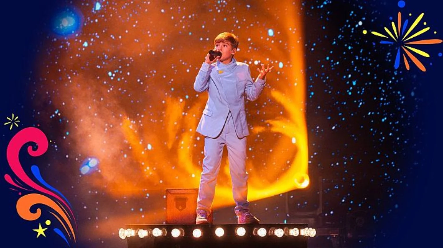 Lucas Paulano, representant d’Espanya, actua a Eurovisió Júnior 2026.