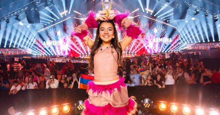 Eurovisión Junior 2026: España, segunda con 184 puntos; gana Armenia