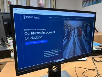 Web d’ISTEC sobre certificació digital per a la ciutadania