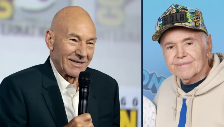 Patrick Stewart i Walter Koenig, dos actors de Star Trek