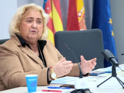 María José Ferrer San Segundo durant la presentació del pressupost municipal de València 2027