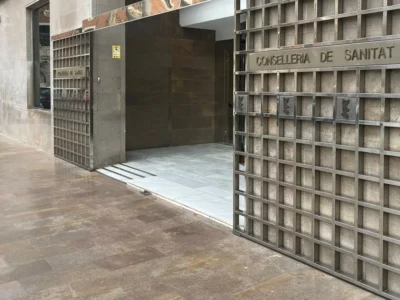 Façana de la Conselleria de Sanitat en una imatge d’arxiu de la Generalitat Valenciana
