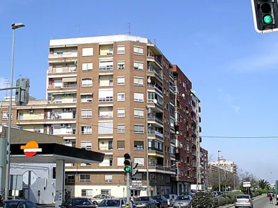 Vista urbana de Silla, municipi on es preveu construir una promoció de 36 vivendes protegides.